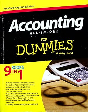 Immagine del venditore per Accounting All-In-One for Dummies (For Dummies) venduto da Adventures Underground