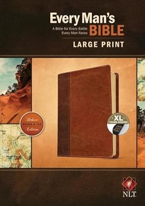 Seller image for Every Man's Bible NLT, Large Print, Tutone for sale by AHA-BUCH GmbH