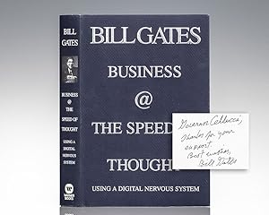 Image du vendeur pour Business @ The Speed of Thought: Using a Digital Nervous System. mis en vente par Raptis Rare Books