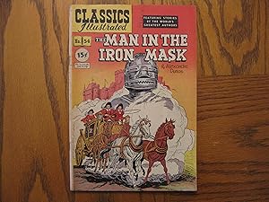 Imagen del vendedor de Gilberton Comic Classics Illustrated #54 The Man in the Iron Mask 1948 HRN 55 4.5 First Edition! a la venta por Clarkean Books