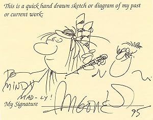 Aragones Specialty Illustration Signed, 1995