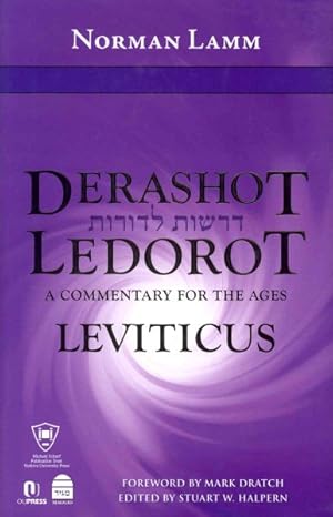 Bild des Verkufers fr Derashot Ledorot : Leviticus zum Verkauf von GreatBookPrices