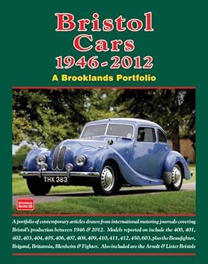 Bild des Verkufers fr Bristol Cars 1946-2012 : A Brooklands Portfolio zum Verkauf von GreatBookPrices