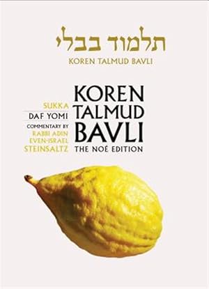 Seller image for Koren Talmud Bavli : Sukka Daf Yomi : The Noe Edition for sale by GreatBookPrices