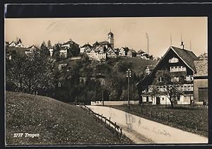 Ansichtskarte Trogen, Strassenpartie