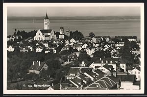 Ansichtskarte Romanshorn, Ortsansicht mit Kirche