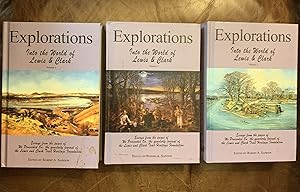 Explorations Into The World Of Lewis and Clark Three Hardcovers Volume 1-2- 3.