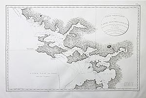 "Carte particuliere du Canal Dentrecasteaux entre la Terre Meridionale d'Anthony van Diemen et Vi...