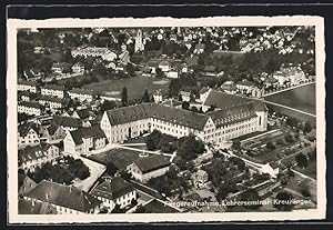 Ansichtskarte Kreuzlingen, Lehrerseminar vom Flugzeug aus gesehen