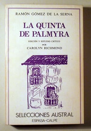 Imagen del vendedor de LA QUINTA DE PALMYRA - Madrid 1982 a la venta por Llibres del Mirall