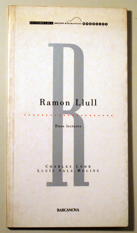 Seller image for RAMON LLULL. DUES LECTURES - Barcelona 1990 for sale by Llibres del Mirall