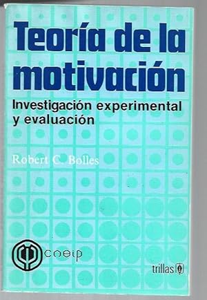 Imagen del vendedor de TEORIA DE LA MOTIVACION. INVESTIGACION EXPERIMENTAL Y EVALUACION a la venta por Desvn del Libro / Desvan del Libro, SL