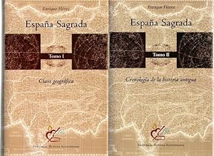 Bild des Verkufers fr Espaa sagrada I y II . zum Verkauf von Librera Astarloa