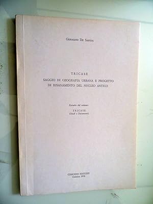 TRICASE SAGGIO DI GEOGRAFIA URBANA E PROGETTO DI RISANAMENTO DEL NUCLEO URBANO