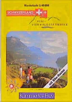 Image du vendeur pour Schwyzerland-Brunnen: Wanderkarte 1:40000 mit Bike-Routen (Kmmerly+Frey Wanderkarten) mis en vente par Studibuch