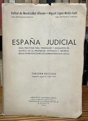 Imagen del vendedor de ESPAA JUDICIAL. Gua prctica para Tribunales y Juzgados a la venta por Fbula Libros (Librera Jimnez-Bravo)