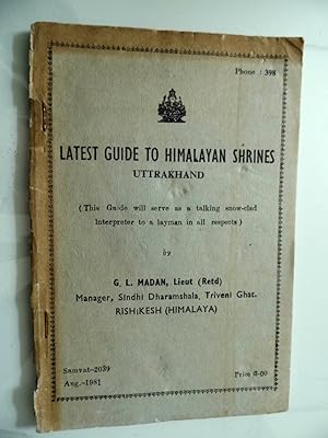 LATEST GUIDE TO HIMALAYAN SHRINES UTTRAKHAND