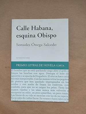 Imagen del vendedor de Calle Habana, esquina Obispo. a la venta por LIBRERIA ANTICUARIA LUCES DE BOHEMIA