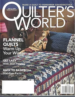 Seller image for Quilter's World, February 2008 Issue for sale by Vada's Book Store