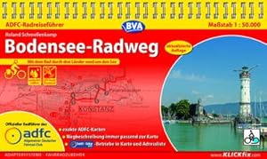 Bild des Verkufers fr ADFC-Radreisefhrer Bodensee-Radweg 1:50.000 praktische Spiralbindung, rei- und wetterfest, GPS-Tracks Download: Mit dem Rad durch drei Lnder rund um den See (ADFC Radfhrer) zum Verkauf von Rheinberg-Buch Andreas Meier eK