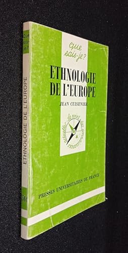 Image du vendeur pour Ethnologie de l'Europe mis en vente par Abraxas-libris