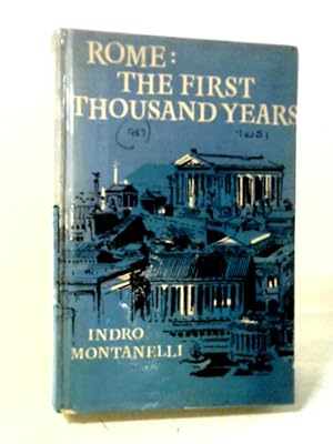 Bild des Verkufers fr Rome: The First Thousand Years zum Verkauf von World of Rare Books