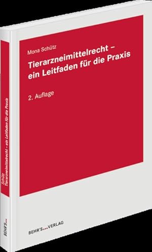 Bild des Verkufers fr Tierarzneimittelrecht - ein Leitfaden fr die Praxis zum Verkauf von AHA-BUCH GmbH