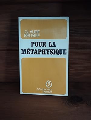 Imagen del vendedor de POUR LA METAPHYSIQUE a la venta por Librairie Clment VI