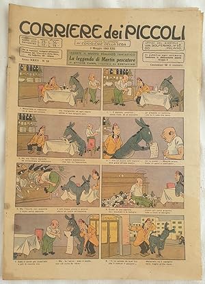 CORRIERE DEI PICCOLI SUPPLEMENTO ILLUSTRATO DEL CORRIERE DELLA SERA 2 MAGGIO 1943 XXI,