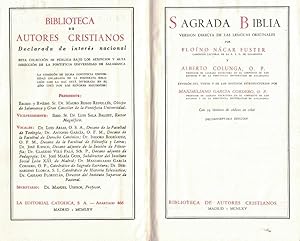 Seller image for SAGRADA BIBLIA for sale by Librera Torren de Rueda