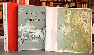 Rinconète et Cortadillo. Lithographies originales de Jansem.