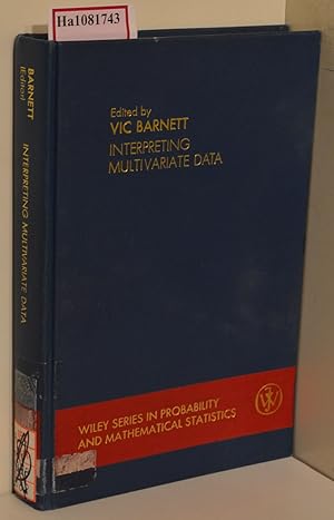 Imagen del vendedor de Interpreting Multivariate Data. a la venta por ralfs-buecherkiste