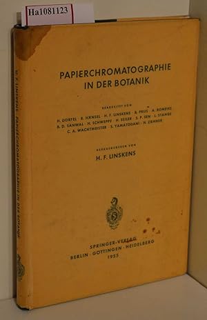 Imagen del vendedor de Papierchromatographie in der Botanik. a la venta por ralfs-buecherkiste