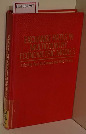 Seller image for Exchange Rates in Multicountry Econometric Models. for sale by ralfs-buecherkiste