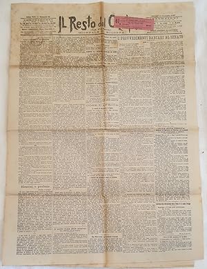 IL RESTO DEL CARLINO GIORNALE DI BOLOGNA MERCOLEDI 14 GENNAIO 1897,