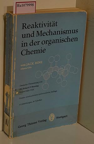 Image du vendeur pour Reaktivitt und Mechanismus in der organischen Chemie. mis en vente par ralfs-buecherkiste