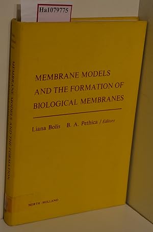 Bild des Verkufers fr Membrane Models and the Formation of Biological Membranes. zum Verkauf von ralfs-buecherkiste