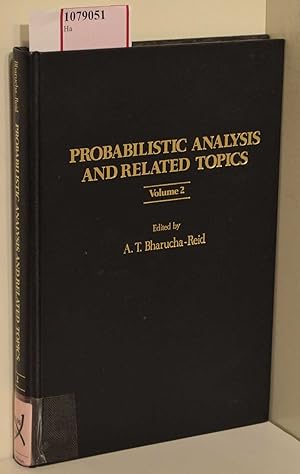 Seller image for Probabilistic Analysis and Related Topics. Vol. 2. for sale by ralfs-buecherkiste