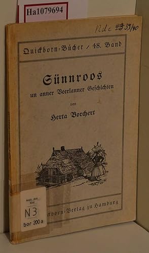 Sünnroos un anner Beerlanner Geschichten. (=Quickborn-Bücher, 48. Band).