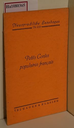 Petits Contes populaires francais. Choisis et adaptes.