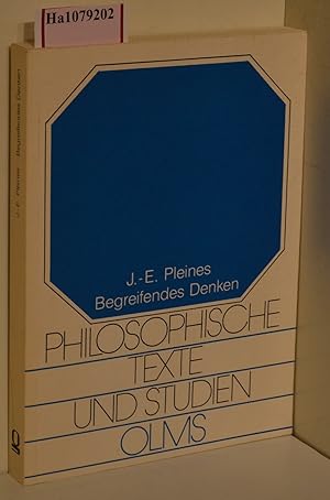 Seller image for Begreifendes Denken. Vier Studien zu Hegel. for sale by ralfs-buecherkiste