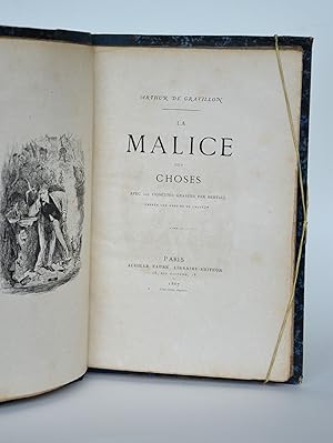 Image du vendeur pour La malice des choses - avec 100 vignettes graves par Bertall mis en vente par Librairie Raimbeau