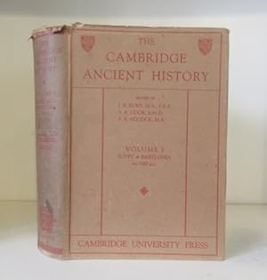 Imagen del vendedor de The Cambridge Ancient History, Volume 1 / I, Egypt and Babylonia to 1580 B.C. a la venta por BRIMSTONES