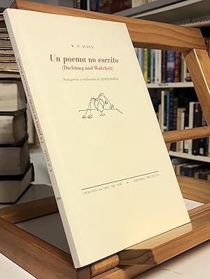 Imagen del vendedor de UN POEMA NO ESCRITO Dichtung Und Wahrheit a la venta por La Bodega Literaria