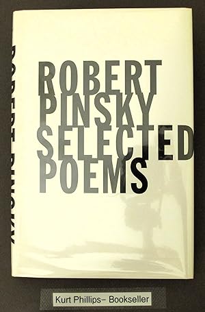 Robert Pinsky Selected Poems (Signed Copy)