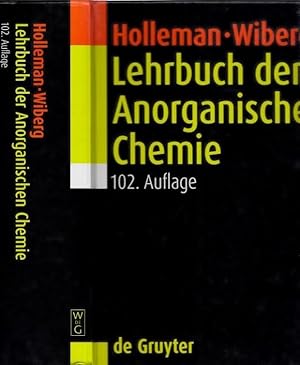 Bild des Verkufers fr Lehrbuch der Anorganischen Chemie. zum Verkauf von Antiquariat Carl Wegner