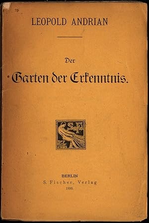 Seller image for Der Garten der Erkenntnis. for sale by Antiquariat Lenzen