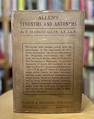 allen's synonyms and antonyms
