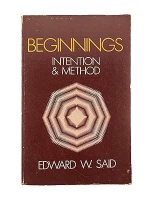 beginnings: intention and method