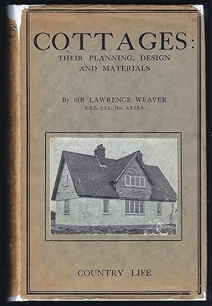 Bild des Verkufers fr COTTAGES: Their Planning, Design and Materials zum Verkauf von Chaucer Bookshop ABA ILAB